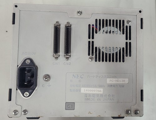 NEC PC-HD130 External SCSI Hard Disk Drive - 第 2/2 張圖片