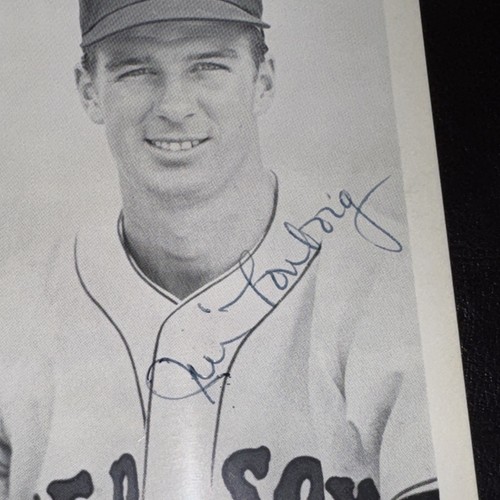 Jim Lonborg Autographed Signed Boston Red Sox Postcard BAS Beckett Authenticated - Picture 2 of 5
