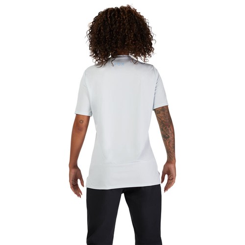 Fox Racing Women's Ranger Fox Head Jersey Small Pale Blue - Picture 4 of 7