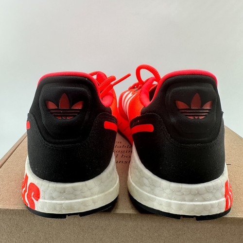 Adidas Originals ZX 1K BOOST FY3631 Sneaker Sportlich Orange Weiß Herren 9,5 Neu - Bild 5 von 10