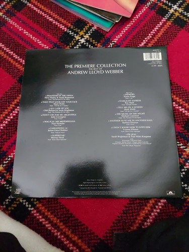 The Premiere Collection - (The Best Of Andrew Lloyd Webber) - Vinyl LP - Picture 2 of 5