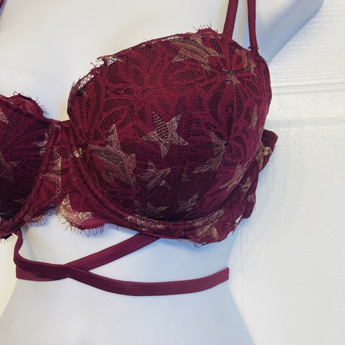 Victoria's Secret PINK Date Push-up Bra Fashion Show Limited Edition Size 34DD - Picture 5 of 12
