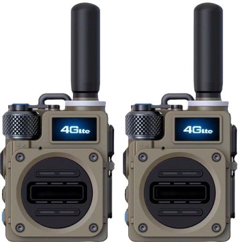 Lote 4G Walkie Talkie Transceptor Portátil Portátil Dos Vías Radio Transcepción - Imagen 6 de 9