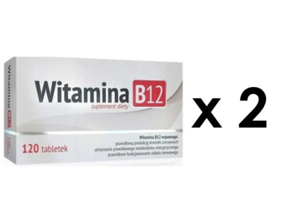 (Einheit/0,07 ) 2 x Alg Pharma Vitamin B12 2 x 120 Tabletten D/S