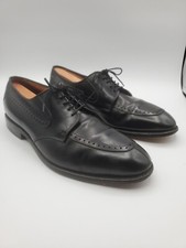 Allen Edmonds Kingsley Black Leather Split Toe Dress Shoes Mens Size 10 E