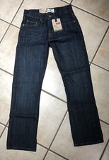 BOY'S LEVI'S 514 BLUE JEANS SLIM STRAIGHT COTTON BLEND 26W X 26L 12 REG NWT