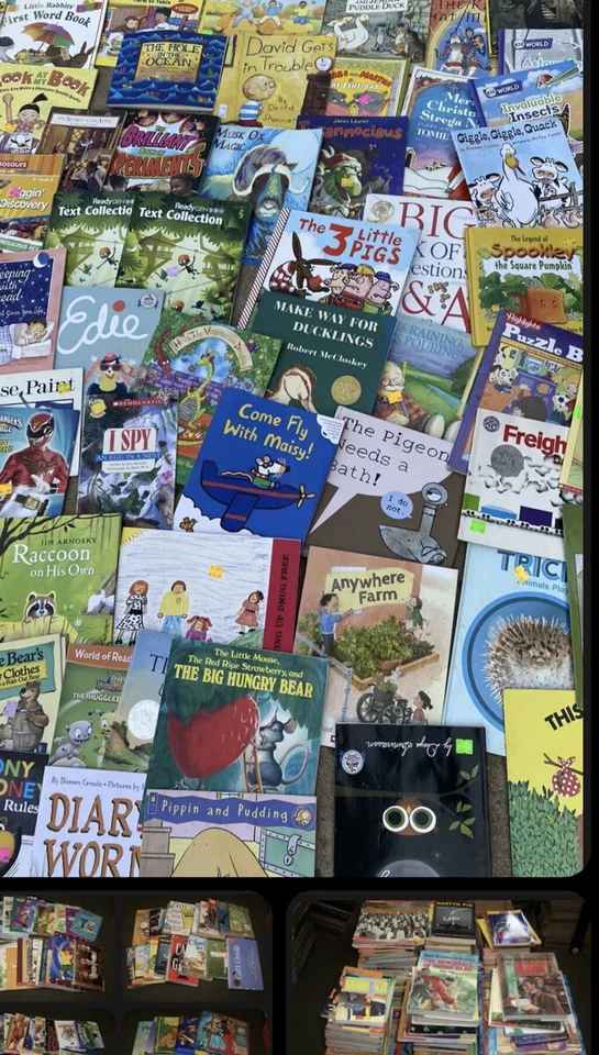 Lot of 250 Learn to Read K-3 Kids Children’s Books Illustrated Fiction/ Non - Image 4 of 4