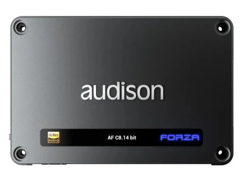 Amplificador Audison Forza AF C8.14 bits 8 canales 8x100w 14 canales DSP 800w RMS - Imagen 2 de 5
