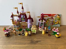Lot of 2 Lego Disney Princess Beauty the Beast 41067 Castle + 10762 Belles Story