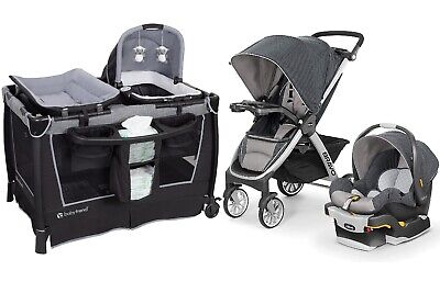 baby trio bravo chicco system travel stroller crib combo nursery seat