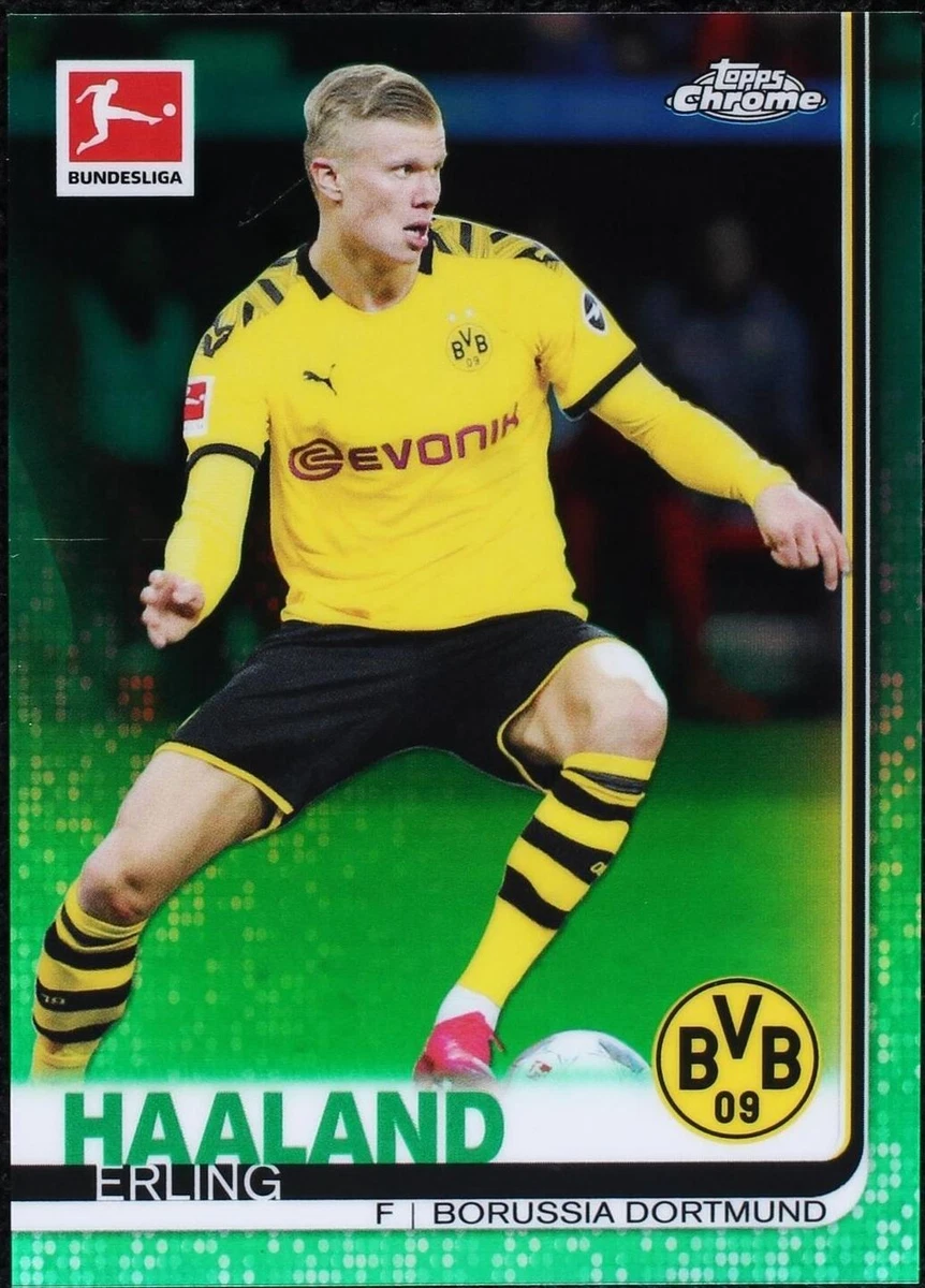 2019-20 Topps Chrome Bundesliga Erling Haaland #72 for sale | eBay