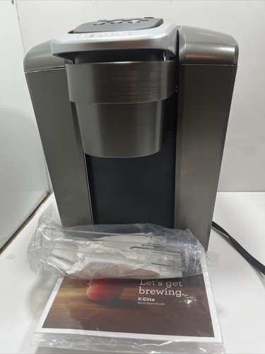 Keurig K-Elite K-Cup Pod Coffee Maker, Iced Coffee Capability - Brushed Silver - Picture 3 of 10