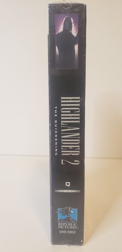 Highlander 2: The Quickening VHS New Sealed Sean Connery - Picture 3 of 6