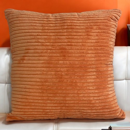 Set of 4 - Cushion Covers Plain Corduroy Cord Jumbo Super Soft 18x18" 45x45cm - Picture 87 of 192