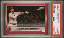 2022 Topps Chrome Pink LogoFractor #/199 #30 Manny Machado PSA 10 QTY