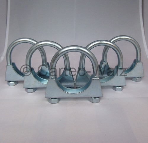 5 Stück Bügelschelle Rohrverbinder  Auspuffschelle  U-Bolt Clamp  M10 Ø 40mm  - Bild 1 von 1