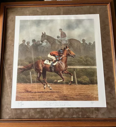 Fred Stone Legend from Down Under Phar Lap S/N Lithograph Artist Proof Signed