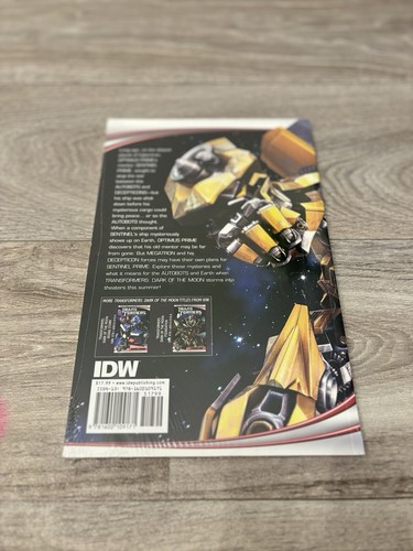 NEW & Sealed Transformers: Dark of the Moon Movie Adaptation – John Barber Paper - Bild 3 von 3
