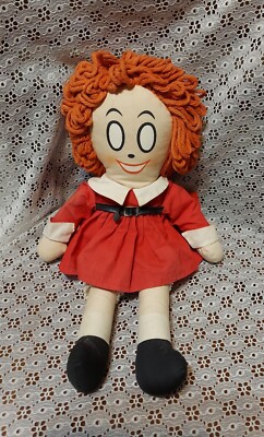 SF・ファンタジー・ホラー Annie doll Vintage 1967 Little Orphan Annie Rag Doll, 16-1/2