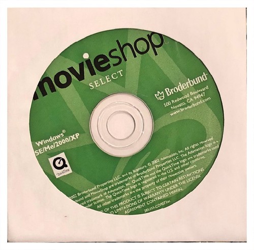 MovieShop 6 Select Pc New Cd Rom In Paper Sleeve XP - Picture 2 of 2