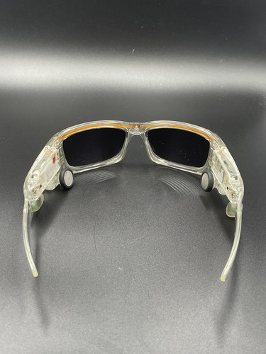 Oakley Split Thump 512mb Crystal Clear w/ Warm Grey Lenses Prototype new - Picture 5 of 11