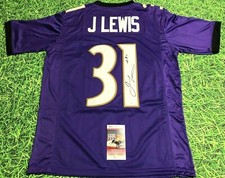 JAMAL LEWIS AUTOGRAPHED BALTIMORE RAVENS JERSEY JSA