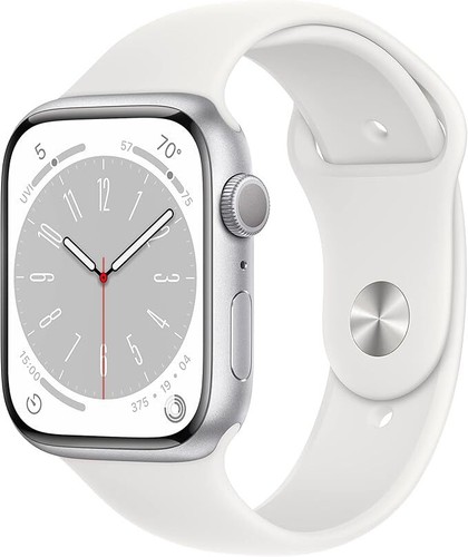 Apple Watch Series 8 45MM alle Farben GPS + Cellular Aluminium Sportarmband - Sehr Gut - Bild 7 von 15