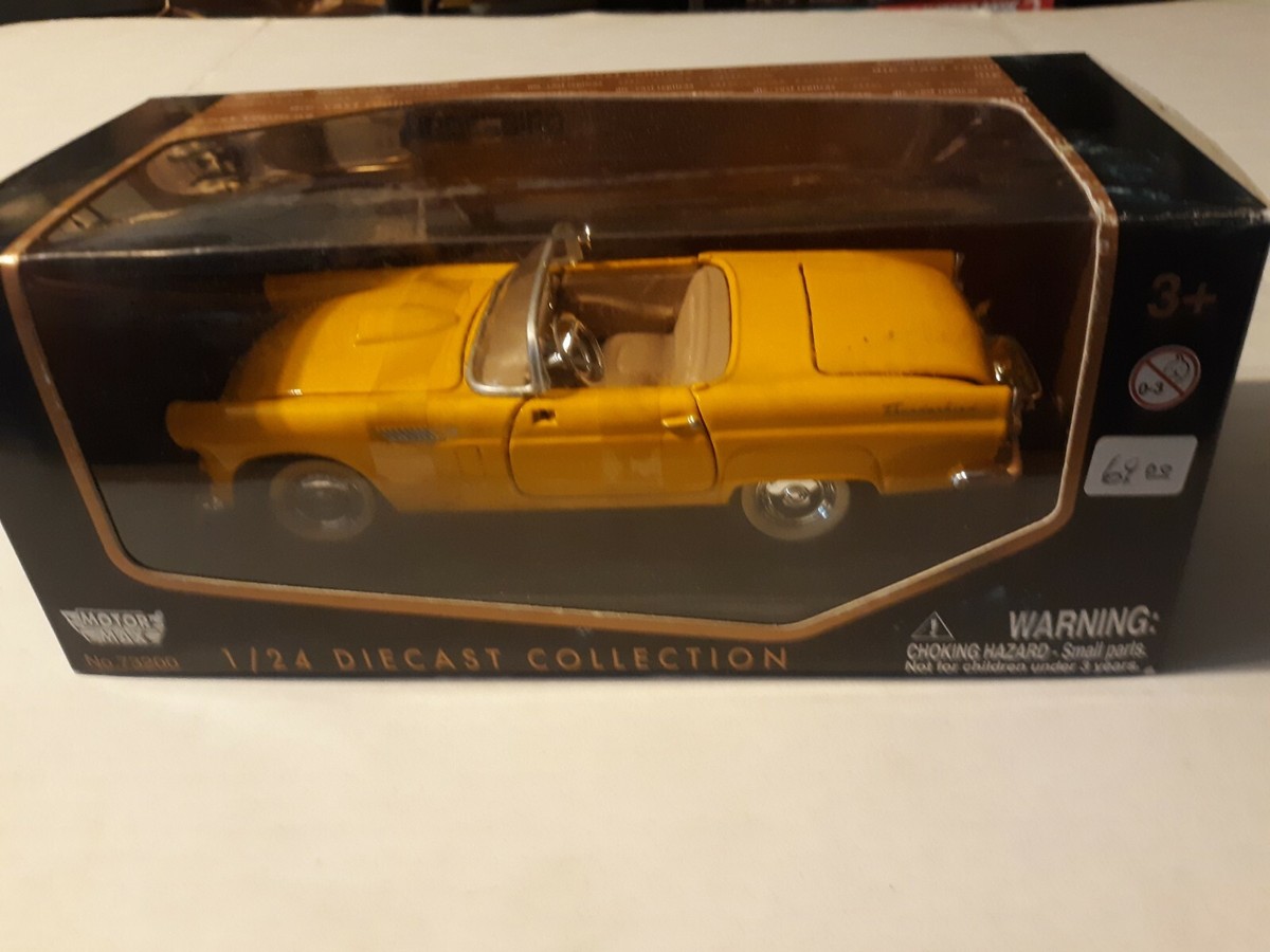 MOTORMAX 73200 1:24 1956 FORD THUNDERBIRD CONVERTIBLE