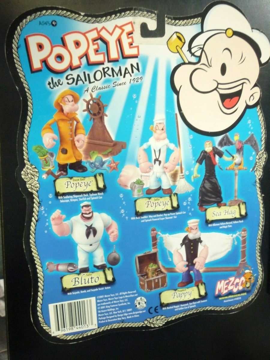 Popeye フィギュア Mezco MEZCO POPEYE THE SAILOR MAN CLASSIC POPEYE 5