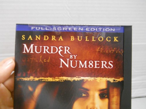 Murder By Numbers (Sandra Bullock) DVD NEW SEALED MOVIE  ACTION - Picture 4 of 9