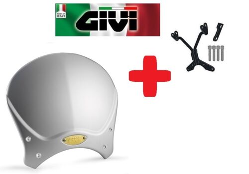 CUPOLINO ALLUMINIO COMPLETO DI KIT DI MONTAGGIO TRIUMPH Trident 660 2021 GIVI - Foto 1 di 6