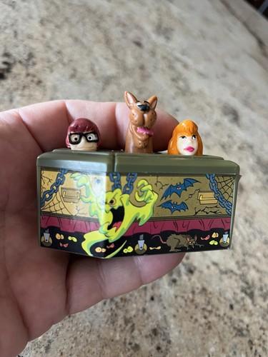 ๐ฅ๐ฅ1995 Scooby Doo Burger King Rolling Coffin Moveable Toy Hanna Barbera - Picture 9 of 9