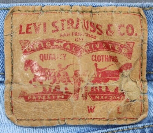 Herren 2015 Levi's 513 Jeans Slim Straight Stretch Größe 35x30 (Msr 35x28) - Bild 9 von 9