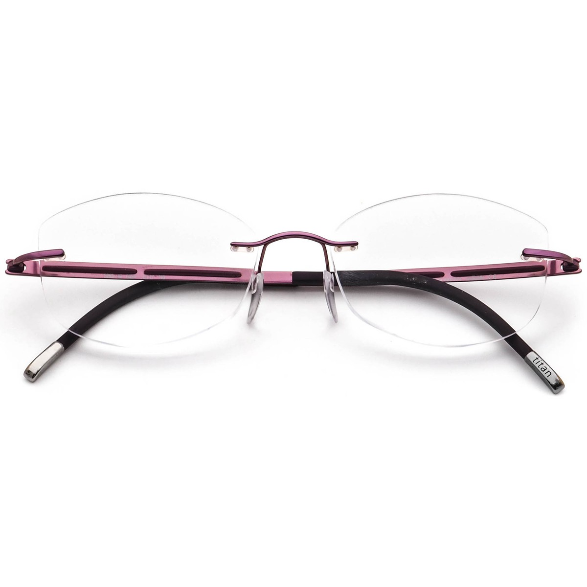Silhouette Eyeglasses Frames , 5263 40 6054, 40-17-140, Purple, Titanium Excel Amazon.com: Silhouette Eyeglasses Frame SPX Illusion 1603  main image 3