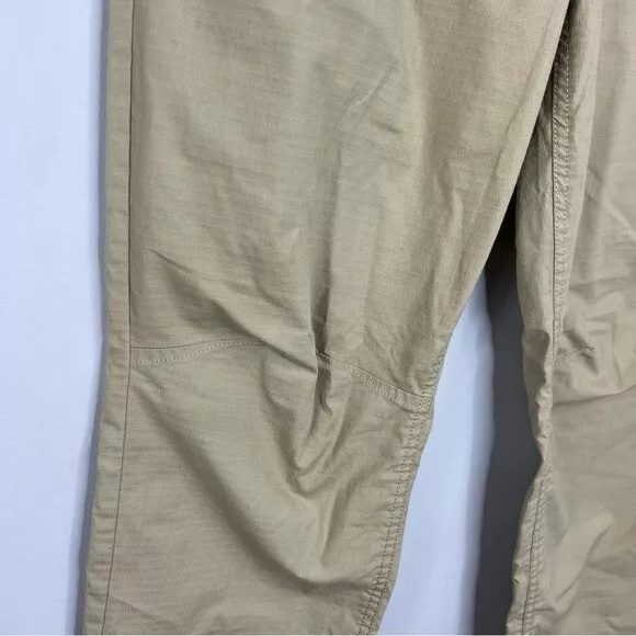 prana organic cotton woven drawstring hiking pants
