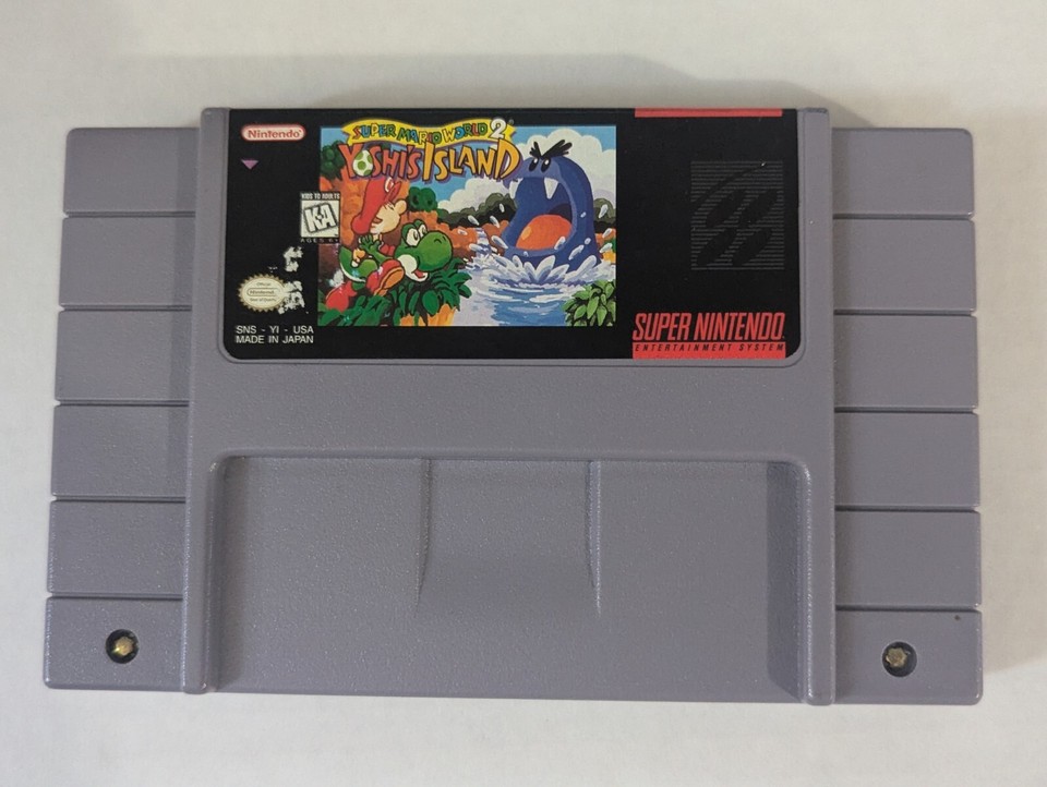 SNES Super Mario World 2 Yoshi's Island, Cartridge Only eBay