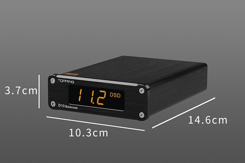 TOPPING D10 Balanced USB DAC ES9038Q2M XU208 PCM384kHz DSD256 Support Decoder - Picture 32 of 34