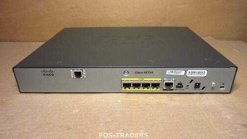 Cisco C887VA-K9 Annex A router w/ VDSL2/ADSL2+ over POTS 802.11n EXCL PSU
