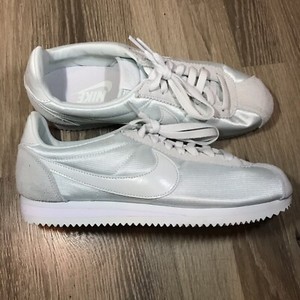 all white nike cortez womens