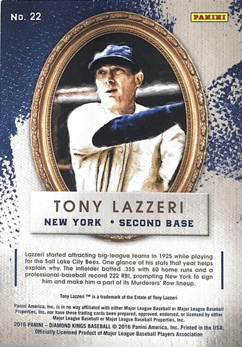 2016 Panini Diamond Kings Base Set Baseball Card Complete Ur Set - Picture 28 of 240