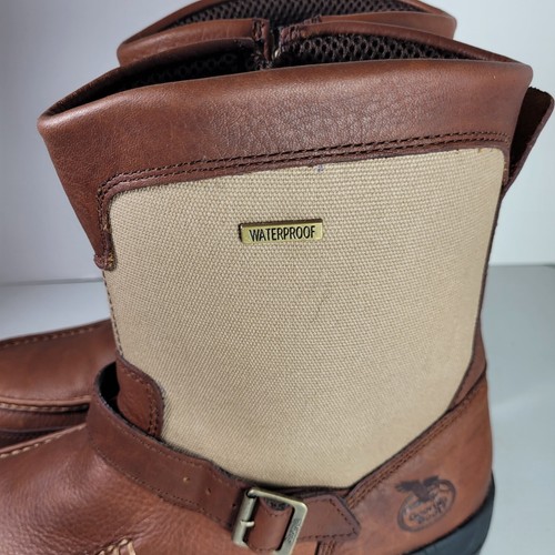 Georgia Boots Athens Men's 13 Electrical Hazard Waterproof Side-Zip Boot GB00245 - Picture 4 of 23