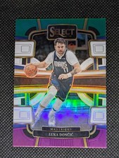 2023-24 Select Luka Doncic Concourse Green White Purple Prizm Dallas Mavericks