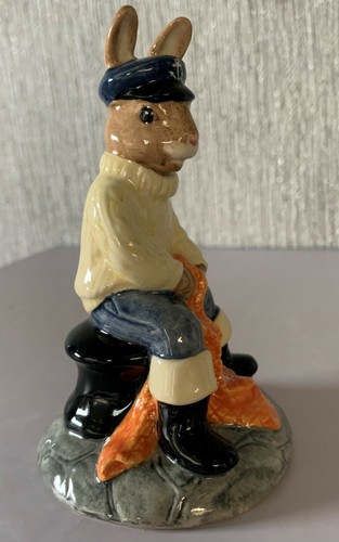 ROYAL DOULTON BUNNYKINS RABBIT FISHERMAN BUNNYKINS DB 170 PERFEKT VERPACKT - Bild 7 von 8