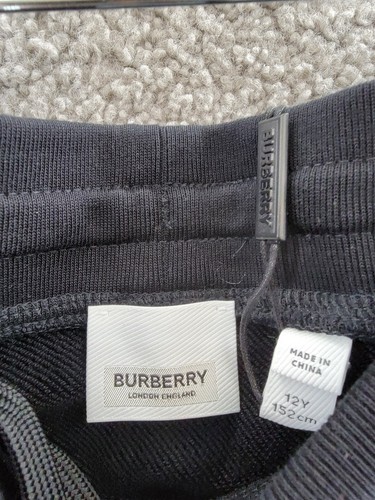 Burberry Kids Nolen Vintage Check Panel Skirt Girls 12Y Black/Brown Multi PullOn - Picture 8 of 15