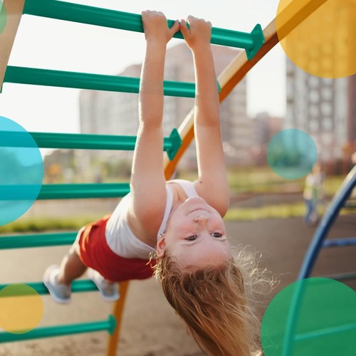 Waterproof Alloy Steel Monkey Bars Kit - Perfect for Indoor and Outdoor Play - Picture 6 of 8