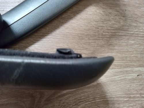 2005-2008 R50 R52 R53 Mini Cooper Center Console Arm Rest - Good Lid, GREY Trim - Picture 17 of 20