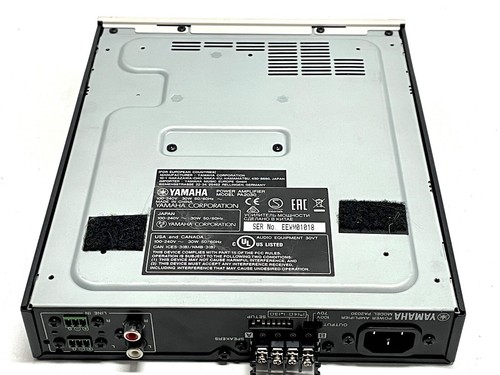 Yamaha PA2030a Lo-Z/Hi-Z Switchable - Efficient 30/60W Class-D Amplifier - Foto 16 di 17