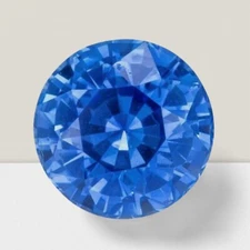 Blue Sapphire Round Cut Gemstone 1.31 Cts - 7 mm AAA+ Loose Gem