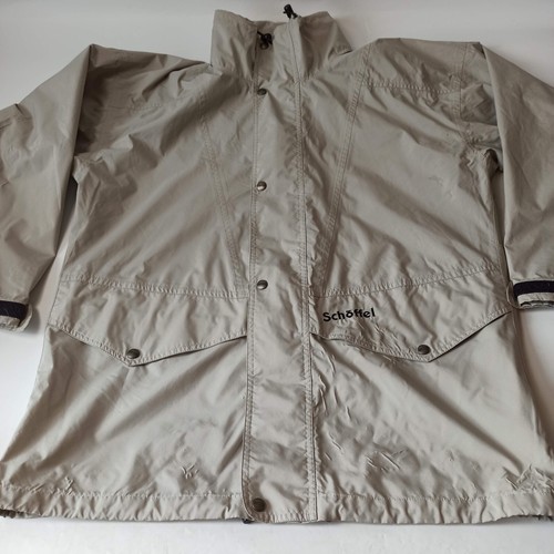 Schoffel Venturi Men's Waterproof Jacket Lightweight Ontario II - Beige - Size L - Picture 10 of 17