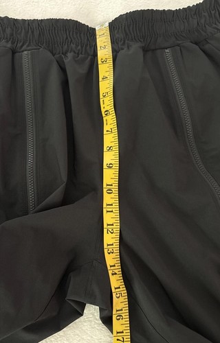 ATHLETA Stay Fly Pant Zippered Pull On Cargo Lightweight Black Womens L Tall - Picture 13 of 14